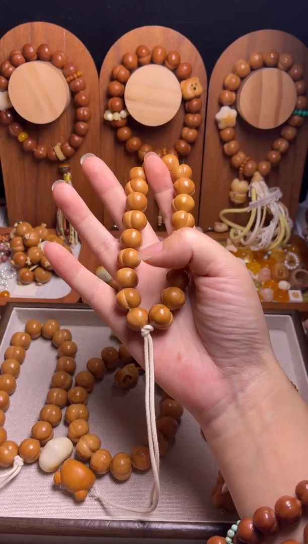 手串猴头核桃大***北全品光面柯基爱心手串