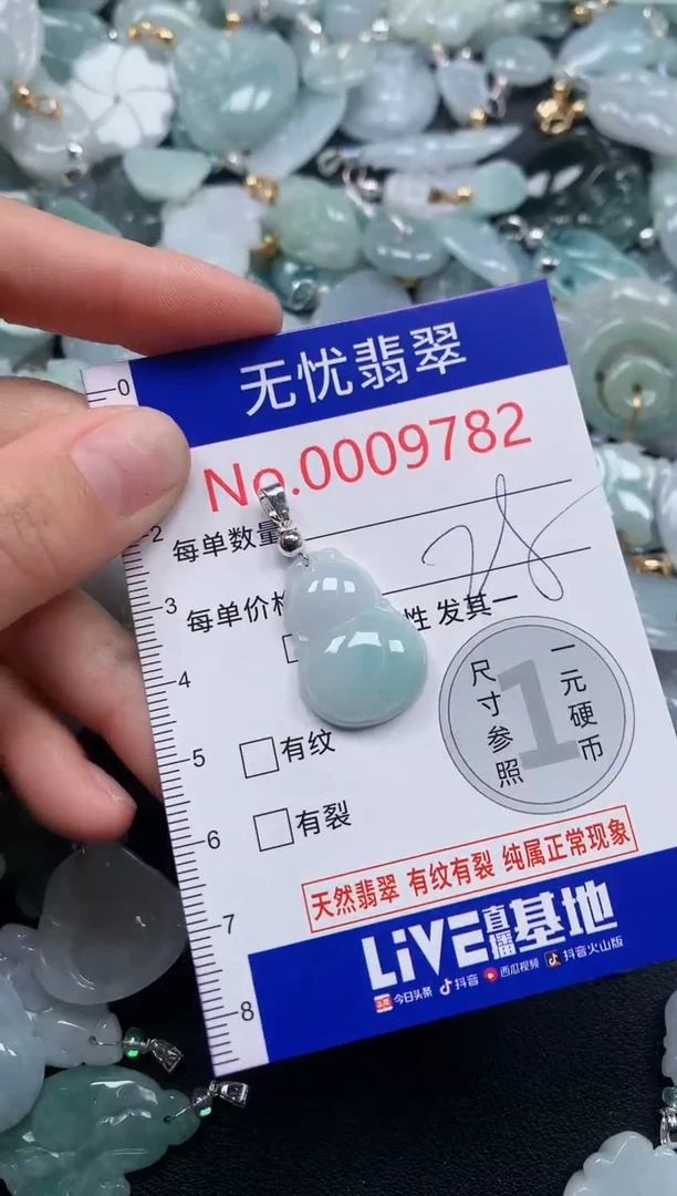 颈饰未镶嵌翡翠9782