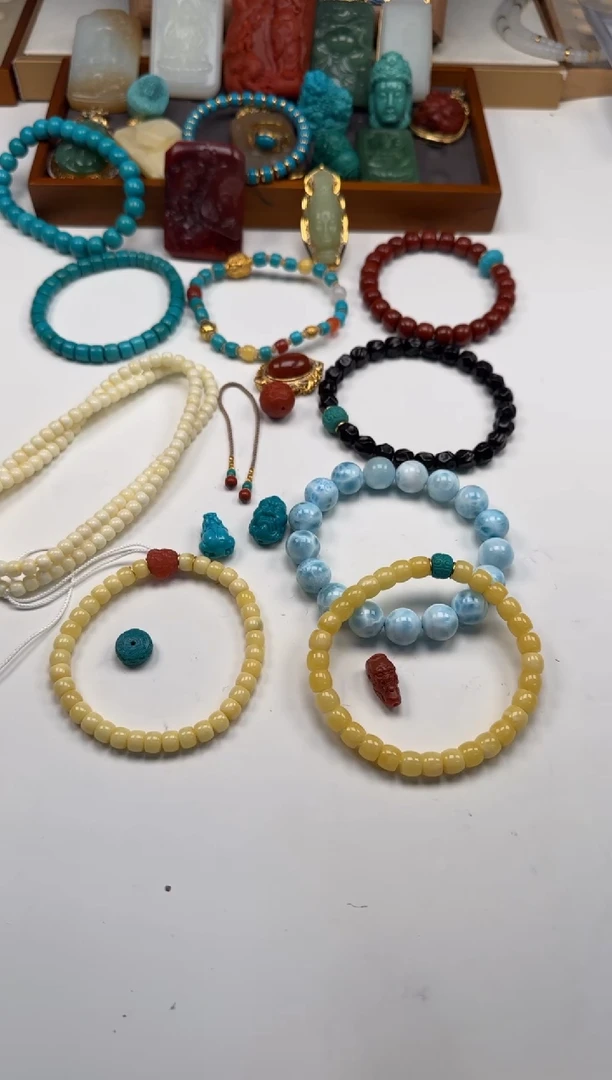 裸石蜜蜡未镶嵌李**～手串手串