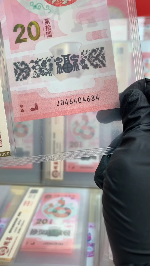 【闪购商品】塑料蛇钞 真钞【单张】4684