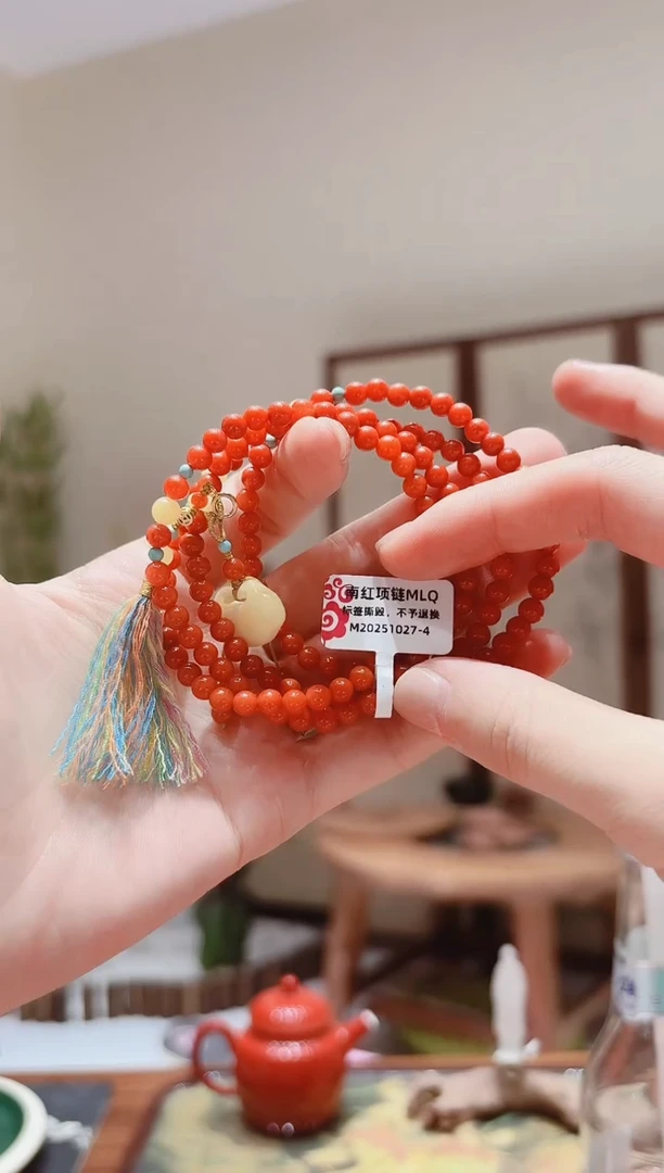 未镶嵌手串南红玛瑙南红手串MLQ1027-4多样性发货