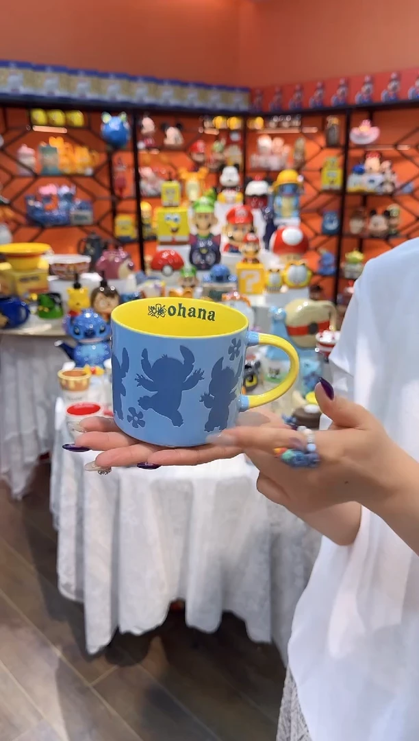 瓷片@@陶瓷杯史迪仔杯子