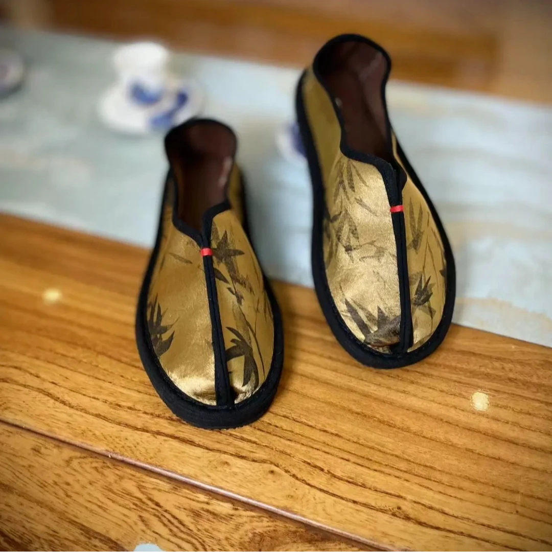 清秋两片【春季新款-西楚XICHU国潮千层底布鞋】