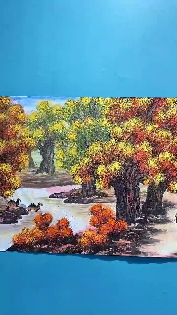 国画国画画都展厅国画作品B37
