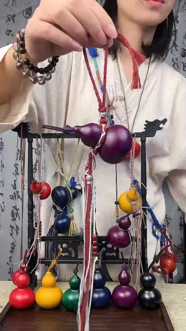 大漆葫芦挂件-----031