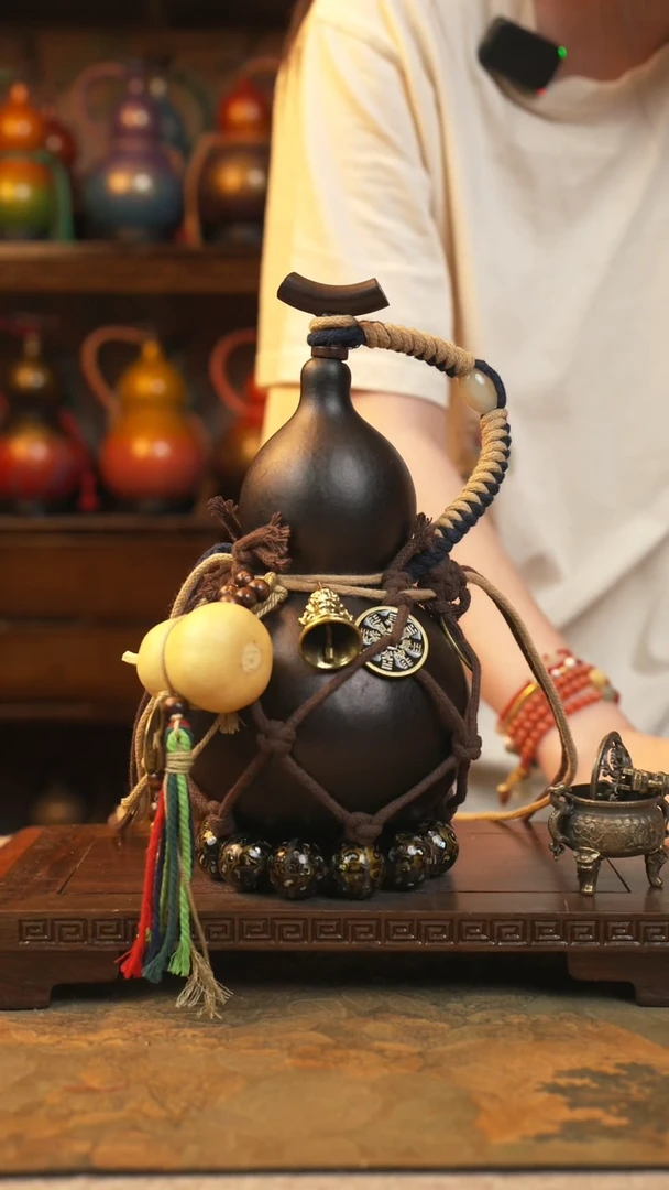 288大漆一物一拍记葫堂出品【不带手串】