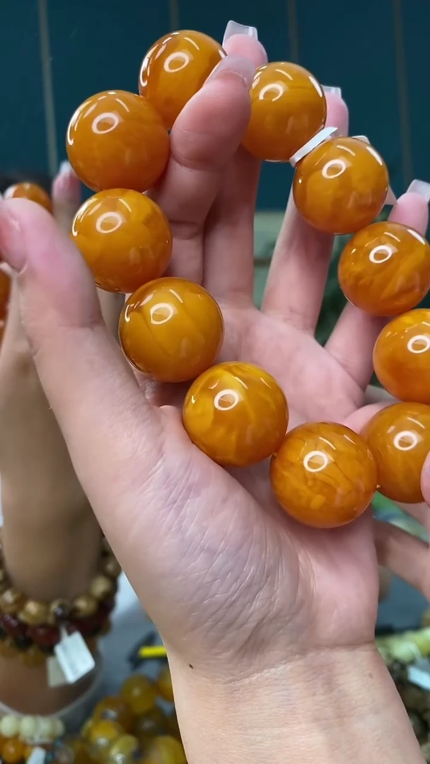 【闪购商品】琥珀裸石未镶嵌1/18-GM-#107