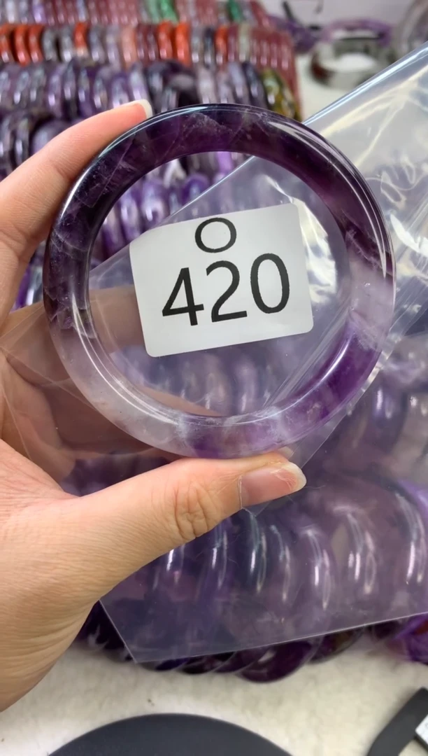 【闪购商品】水晶水晶手镯O未镶嵌420-59