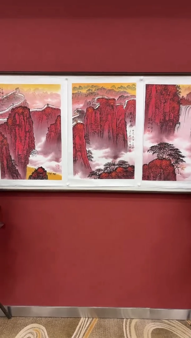 国画李克成专场 国画作品