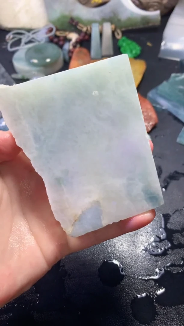 翡翠未镶嵌颈饰014天然翡翠