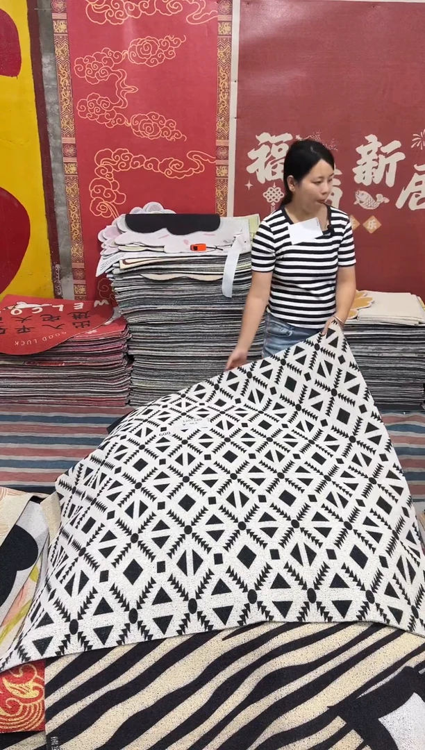 不退不换丝圈瑕疵地垫120*120cm009