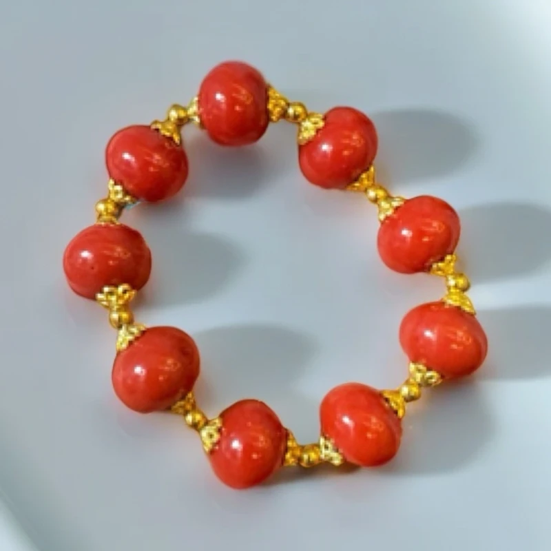 铜合金大理石手链 藏式风格手链新款上架