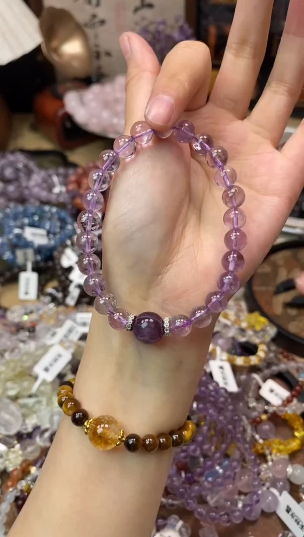 【闪购商品】紫晶手链未镶嵌1524手串