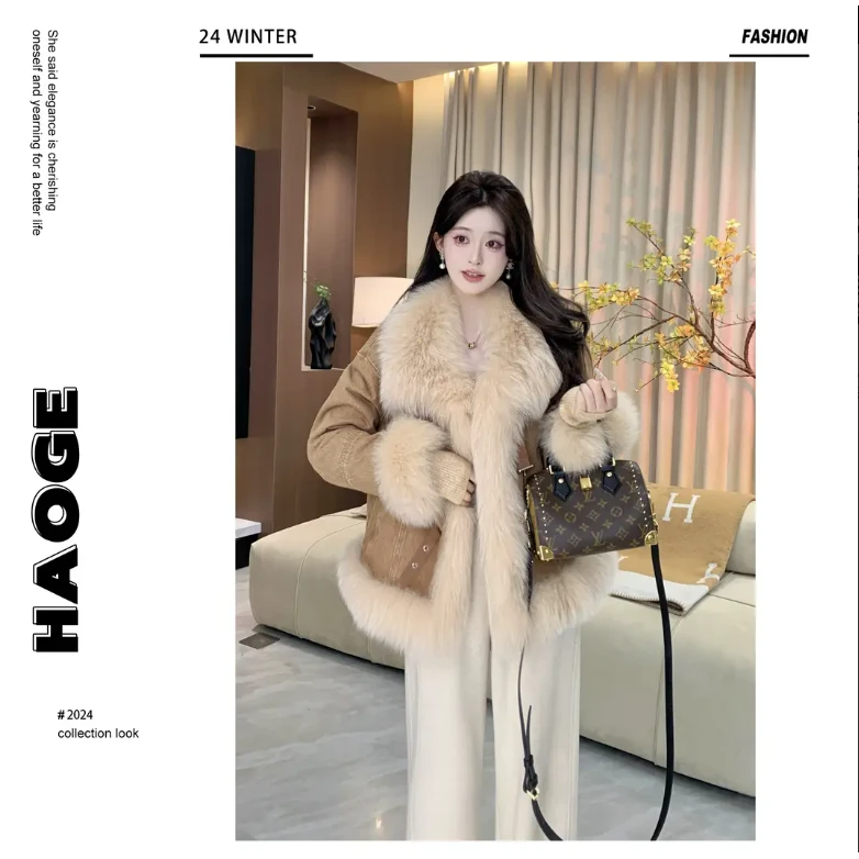 【浩哥严选】【松茶可可】Q4YRF3019A鹅绒服预气质时尚时尚百搭