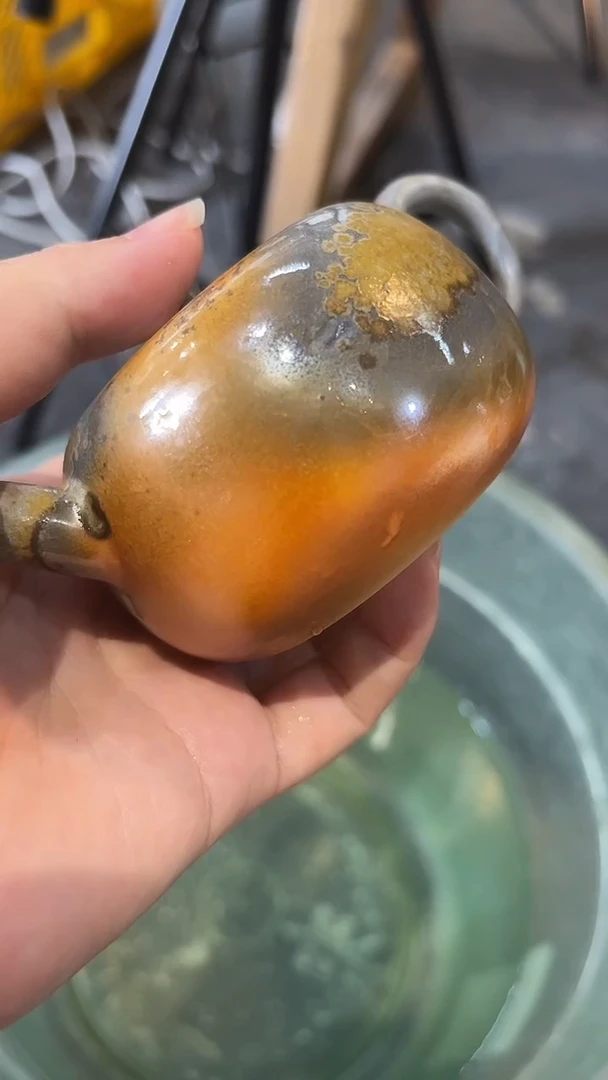 壶468号容量120-130ML有伤微瑕中白泥