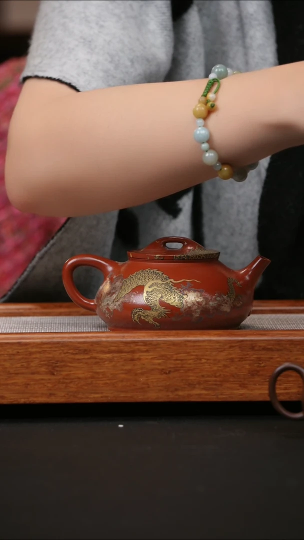 茶壶紫砂W*Z原矿手工制作紫砂作品