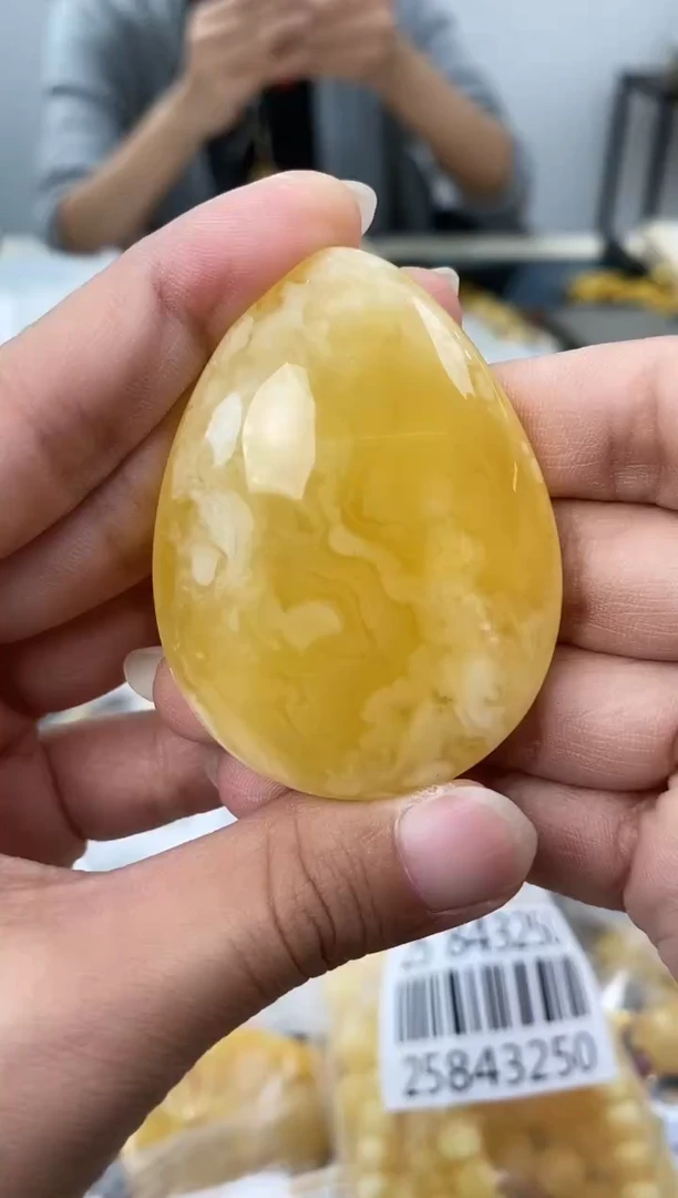 【闪购商品】琥珀裸石未镶嵌天然琥珀蜜蜡水滴