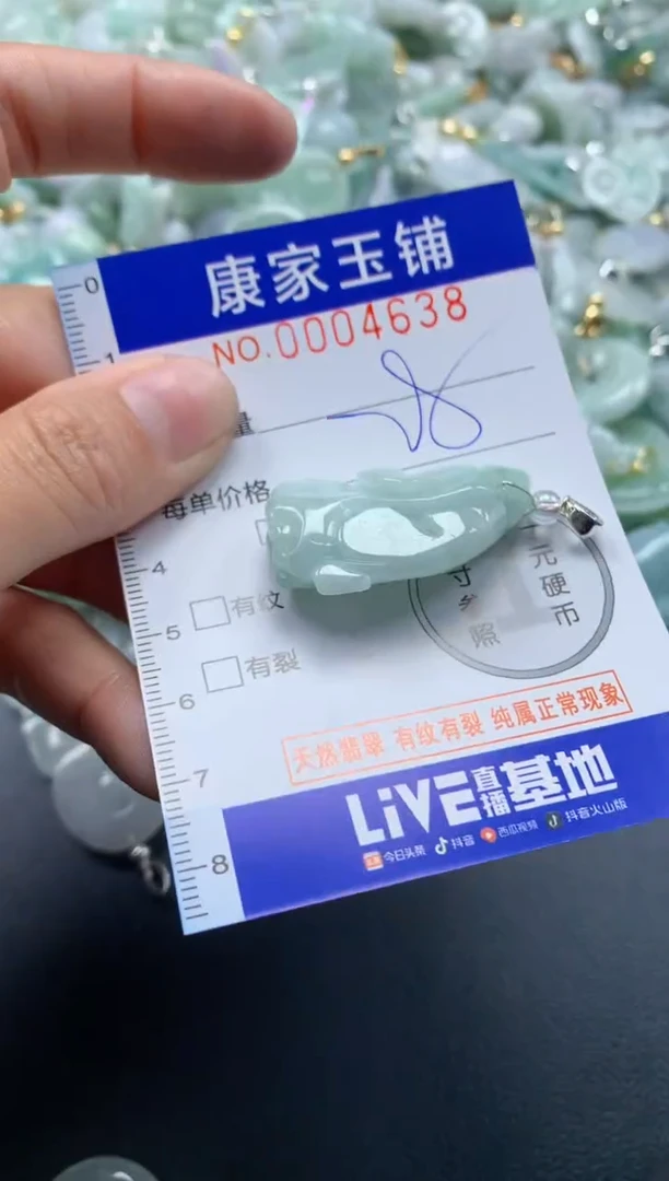 颈饰未镶嵌翡翠4638