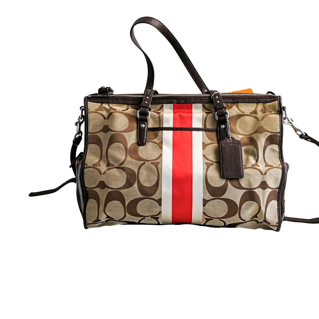 95新 COACH/蔻驰 coach 大旅行包  021611