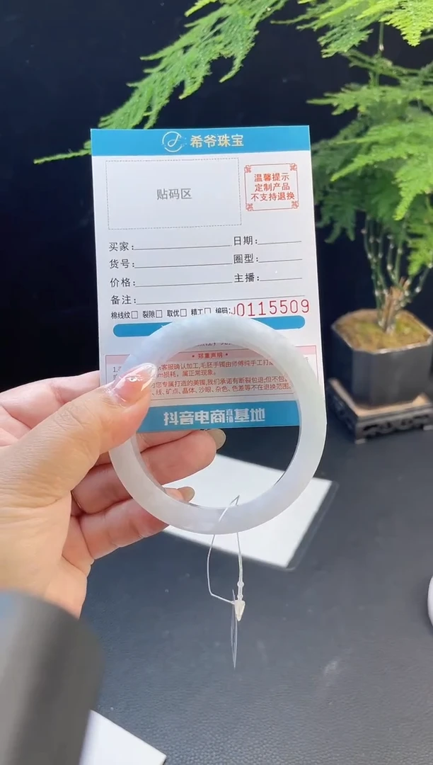 未镶嵌手镯定制翡翠A****越57-59