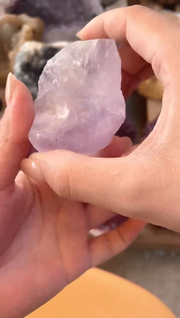 未镶嵌珠宝半成品紫晶天然紫水晶原石发1#