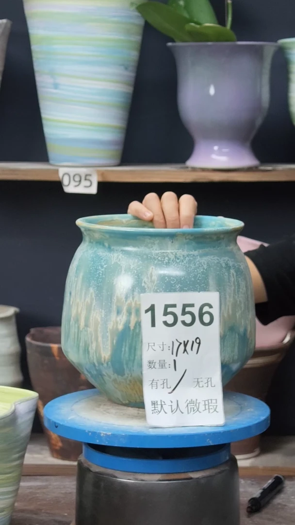 景德镇花盆默认微瑕1556