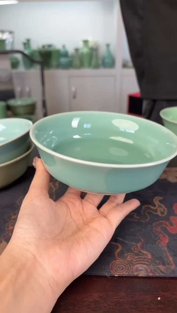 云间青瓷 小米茶器   天青
