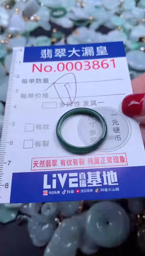 颈饰未镶嵌翡翠3861