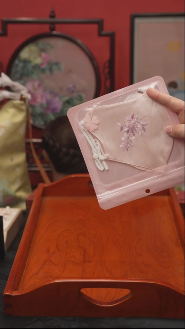 刺绣懿**?非遗绒花手工饰品