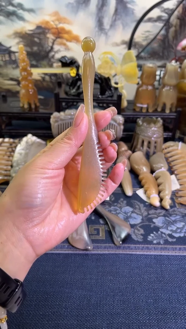 云南老白水拨筋棒脸梳
