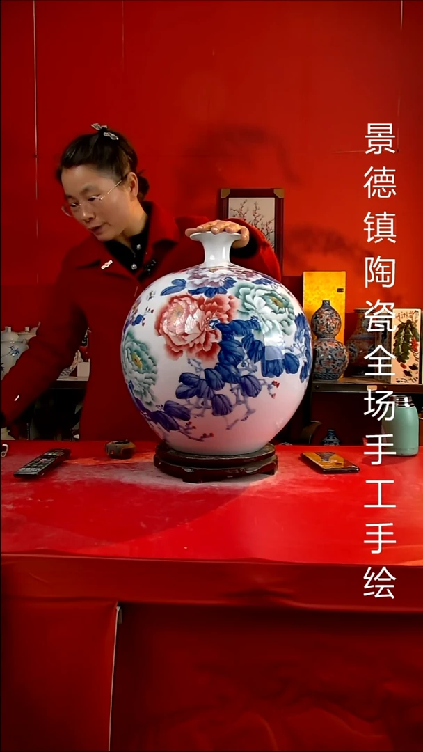 摆件陶瓷景德镇陶瓷 全场手工手绘