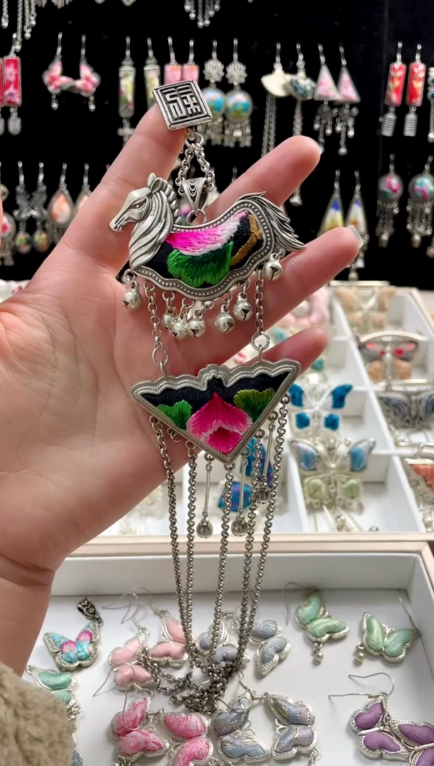 【闪购商品】织绣非遗刺绣饰品