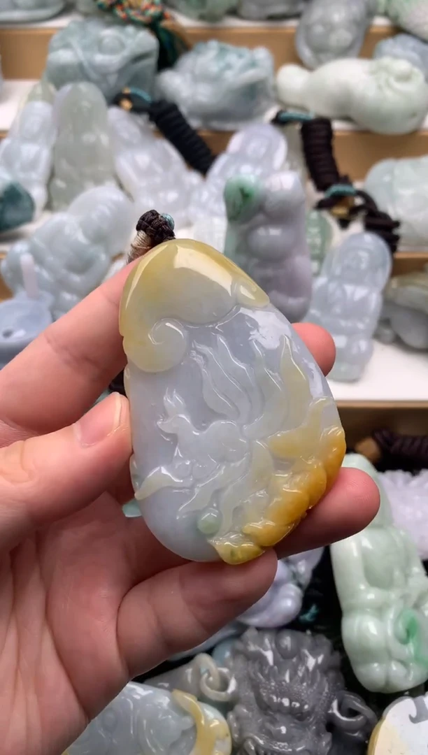 吊坠(不含链)未镶嵌翡翠1