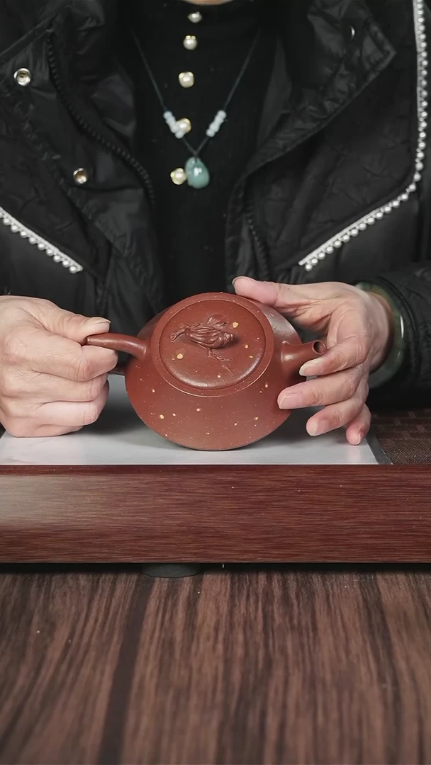 【闪购商品】紫砂茶壶战旗  柱础瓢