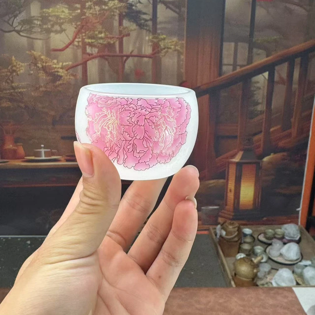 牡丹琉璃主人杯522