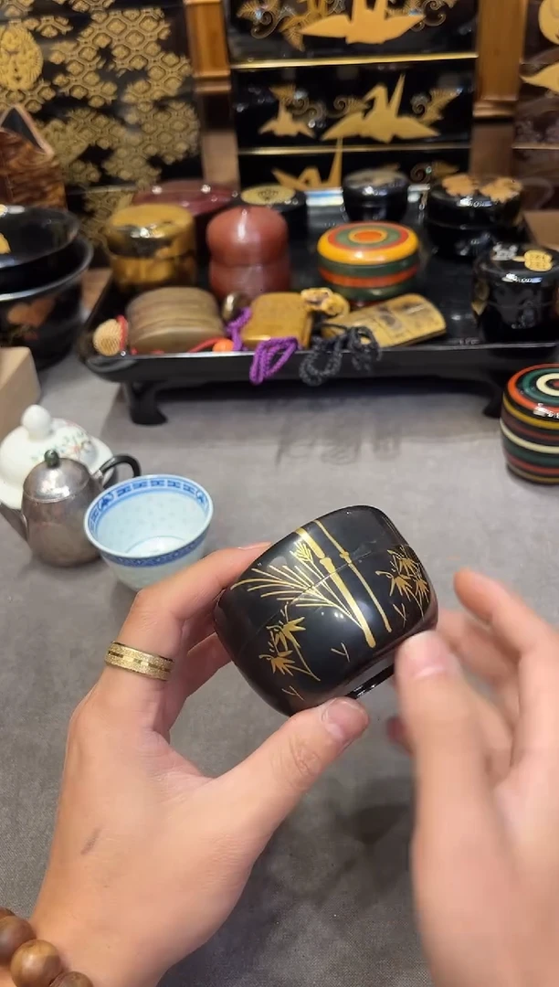 茶枣  大漆漆器大漆漆器