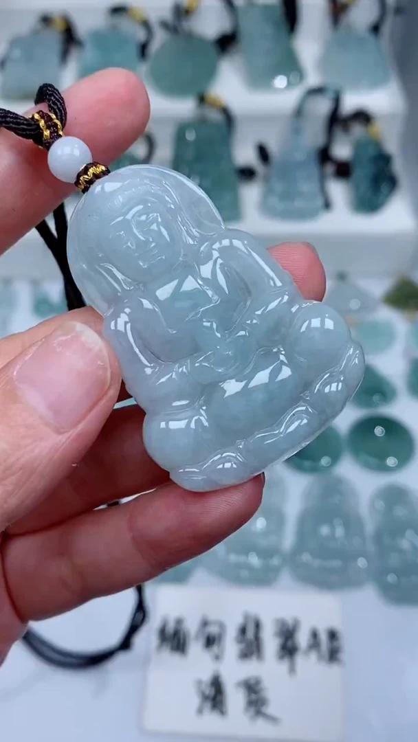颈饰未镶嵌翡翠吊坠