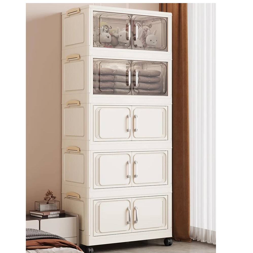 YY60cm【拍四层发五层】免安收纳柜家用客卧室置物柜