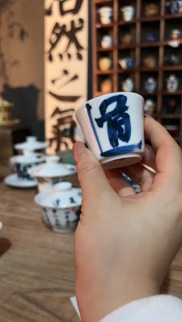 【闪购商品】观云听雨原创手绘茶具