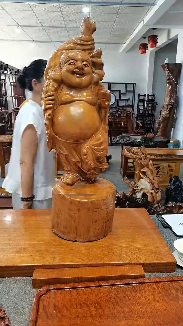 木d****p乐乐佛摆件