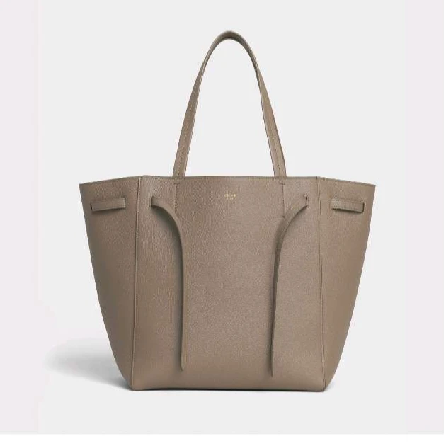 95新 Celine/思琳 赛琳鲶鱼购物袋大象灰小号手提包11569739