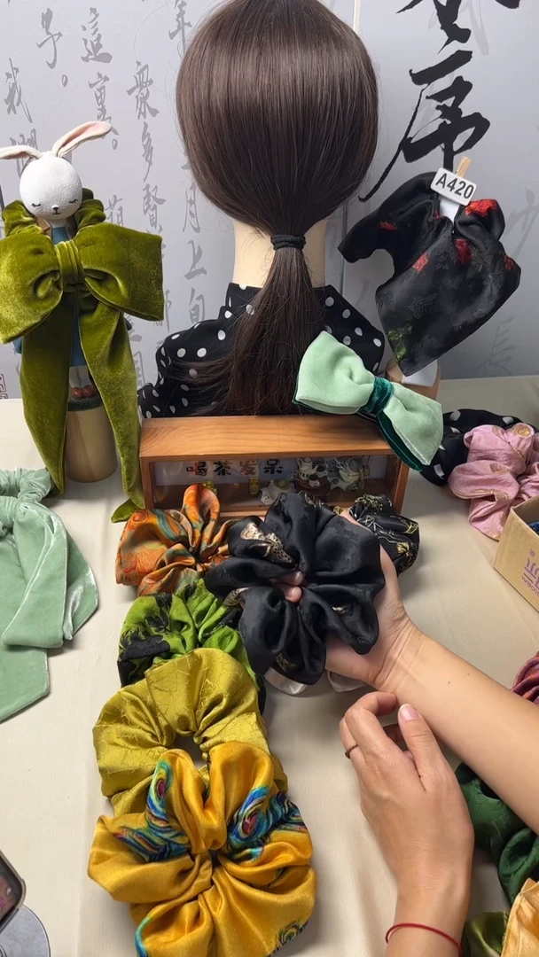 非金属布艺006发圈