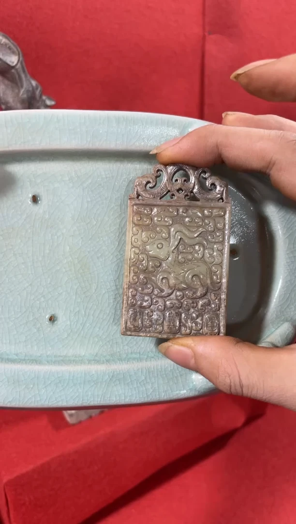 瓷片手工，手绘，陶瓷