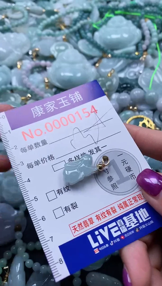 颈饰未镶嵌翡翠154