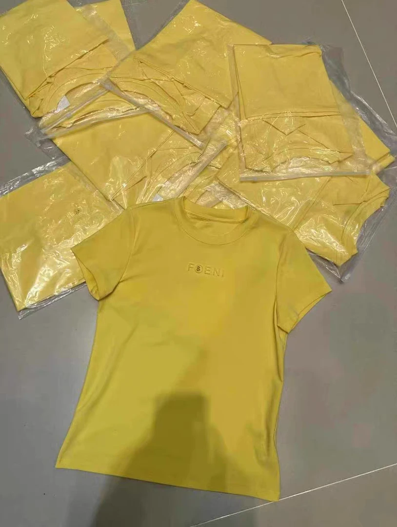 时尚潮流夏季新款短袖圆领T恤5103