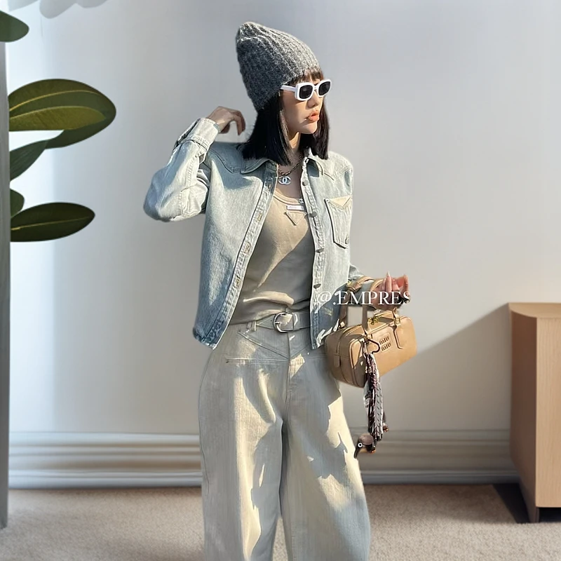 【帮帮团】653牛仔短外套一二七二