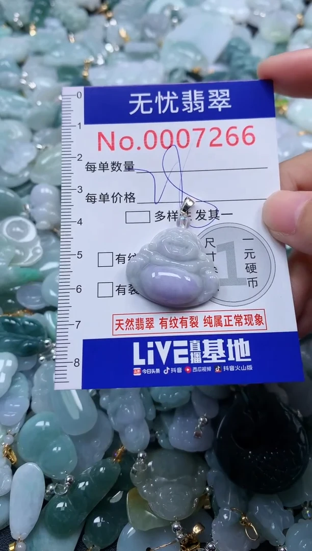 颈饰未镶嵌翡翠7266