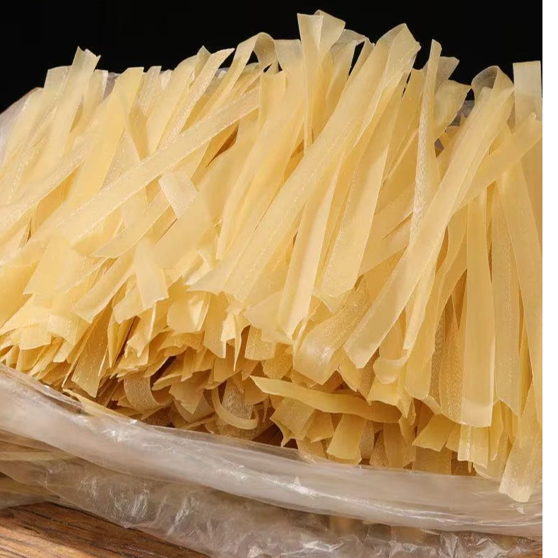 河南特产干面皮长条免煮凉拌小吃