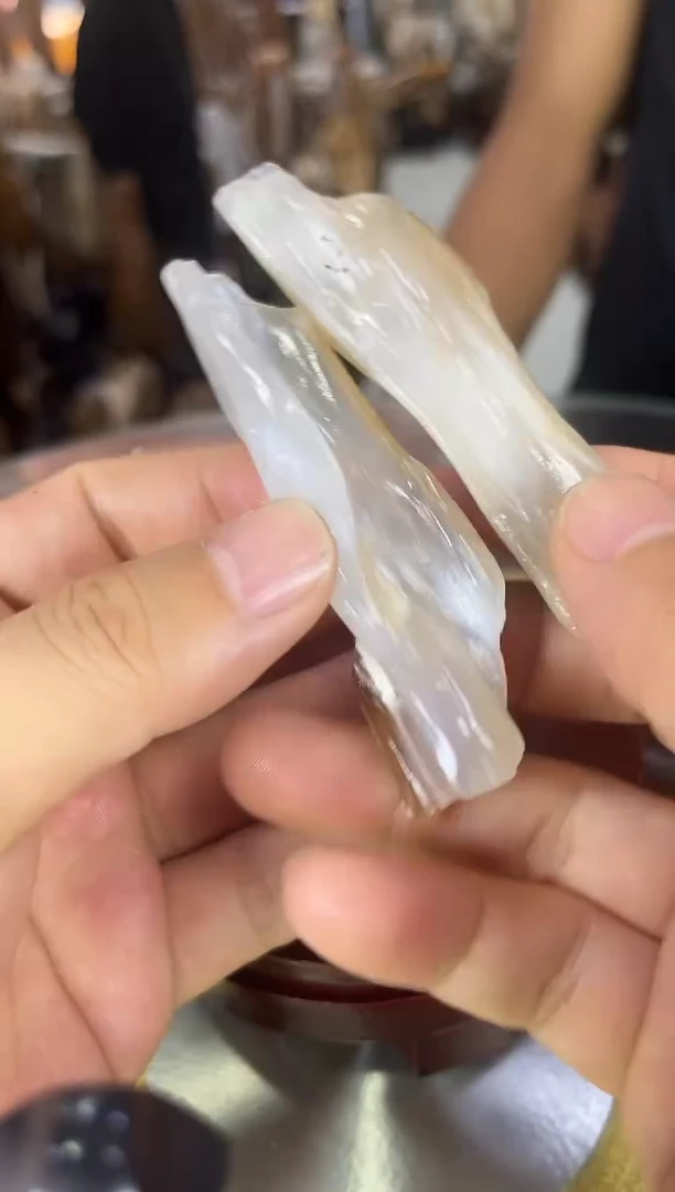 硅化玉珠宝奇石未镶嵌缅甸天然树化玉