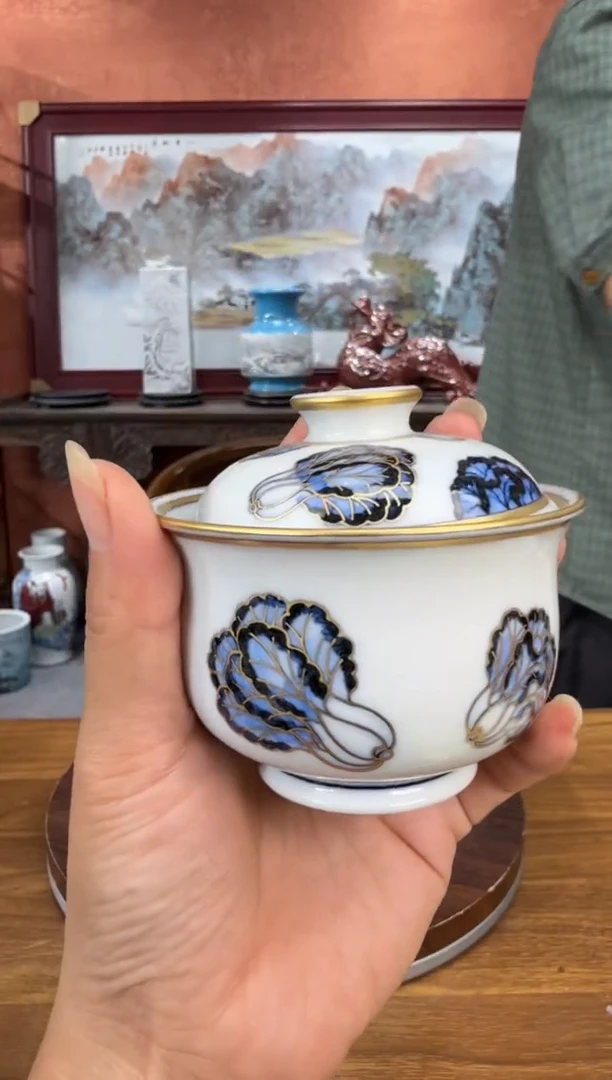 吴义松陶盟手工手绘陶瓷编码：3919